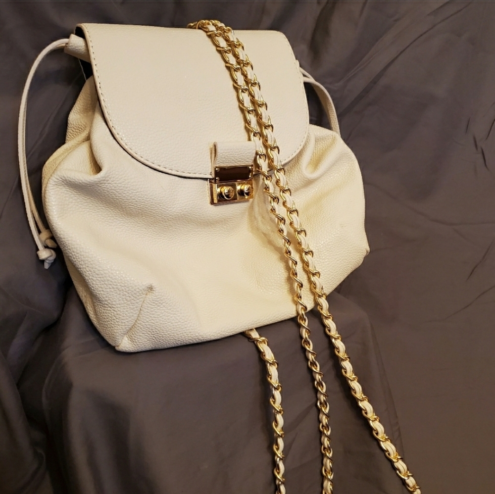 FOREVER 21 Backpack w/Chain Straps - Picture 8 of 8